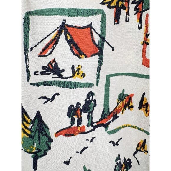 LL Bean Comfort Stretch Woven Sleep Pants Men’s Large Camping Hiking AOP - Picture 8 of 13